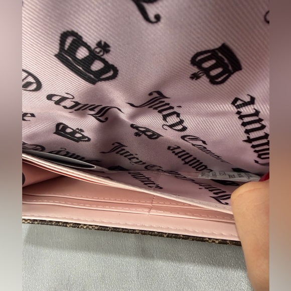 Juicy couture brown and black long wallet - Picture 5 of 5